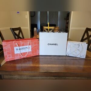 Bundle Of 3 Designer Gift Bags